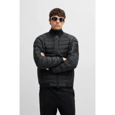 Abbildung von BOSS Ordos Bomberjacke, Herren, Größe: Large, Black