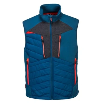 Abbildung von Portwest DX4 Hybrid Steppweste, Größe: L, Farbe: Metro Blau, DX470MBRL