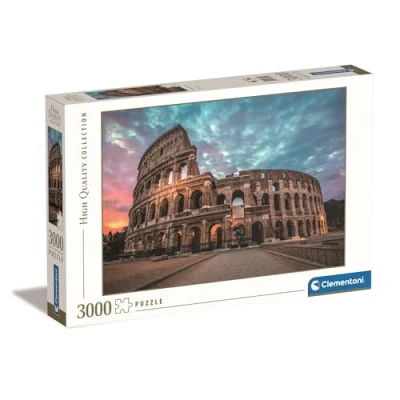 Abbildung von Clementoni® Puzzle High Quality Collection, Sonnenuntergang über dem Kolosseum, 3000 Puzzleteile, Made in Europe