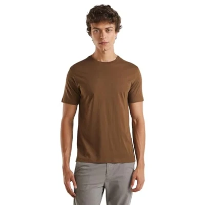 Abbildung von United Colors of Benetton Tshirt basic, Herren, Größe: Large, Brown