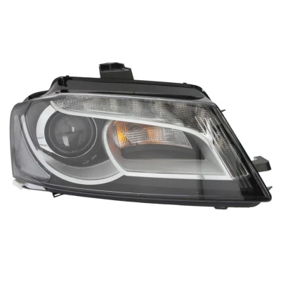 Abbildung von ALKAR 2766500 Scheinwerfer rechts D3S, LED, PSY24W mit Tagfahrlicht Elektromotor Gehäuse schwarzem Innenteil AUDI: A3 Sportback, Schrägheck
