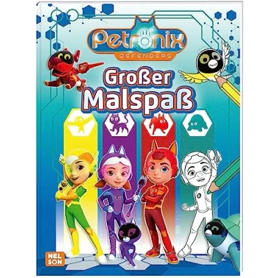 Abbildung von Petronix Defenders: Großer Malspaß: Großflächige Ausmalbilder zur neuen Vorschulserie (ab 3 Jahren)