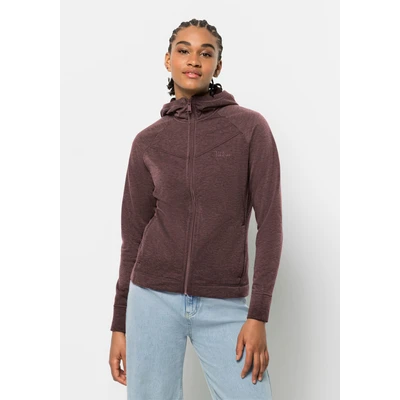 Abbildung von Jack Wolfskin Waldsee Fleecejacke, Damen, Größe: Large, Boysenberry