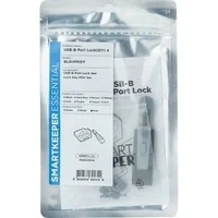 Abbildung von SmartKeeper ESSENTIAL / 4 x USB B Port Blockers + Key Grau