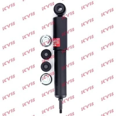 Abbildung von KYB Excel G 344484 Stoßdämpfer Hinterachse Gasdruck Zweirohr Teleskop oben Auge, unten Stift TOYOTA: Hiace 4 Kasten, Bus