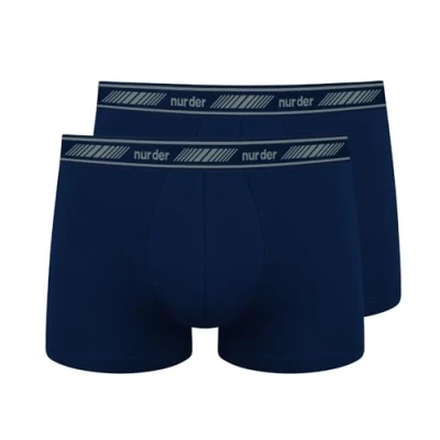 Abbildung von Nur Der 2er Pack Boxer Cotton 3D Flex Baumwolle Boxershorts Herren Marine