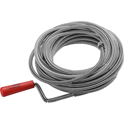 Abbildung von Connex COX260100 Klempnerschlange, Silber/Rot, 9 mm x 10 m