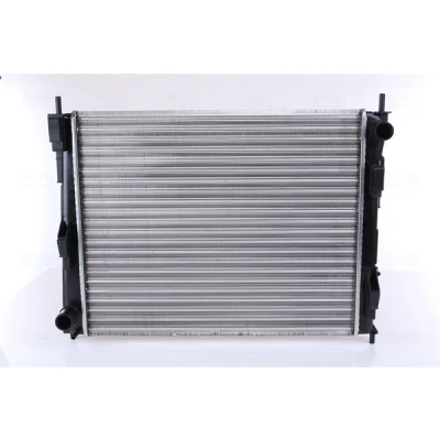 Abbildung von NISSENS 67285 Kühler, Motorkühlung Aluminium 496 415 18 Kühlrippen mechanisch gefügt RENAULT: Twingo 2, II Kasten / Schrägheck