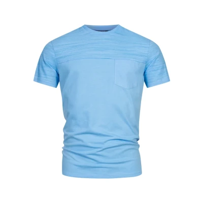 Abbildung von Indicode Jeans Springs Tshirt print, Herren, Größe: Small, Alaska blue
