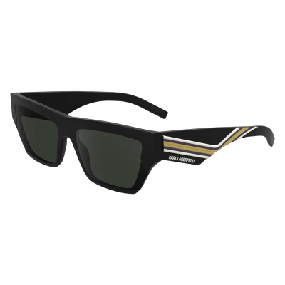 Abbildung von KARL LAGERFELD Unisex KL6163S Sonnenbrille, Matte Black, Einheitsgröße