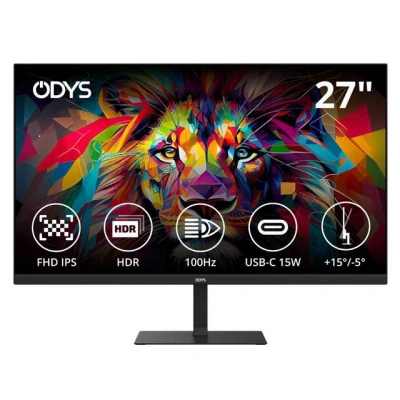 Abbildung von Odys i27 Office &amp; Gaming Monitor LED (69 cm/27 &quot;, 8 ms Reaktionszeit, 100 Hz)