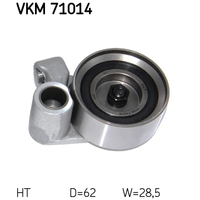 Abbildung von SKF VKM 71014 Spannrolle, Zahnriemen TOYOTA: Land Cruiser Prado 90