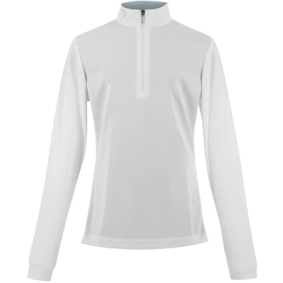 Abbildung von EQUITHÈME Polo Byffy Mesh Damen Weiß