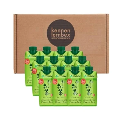 Abbildung von Kennenlernbox ItoEn Oi Ocha ungesüßter Matcha Grün Tee 12er Pack (12x 330ml)