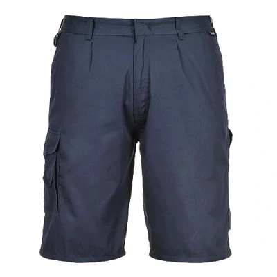 Abbildung von Portwest S790 Herren Hochleistungs Komfort Kampf Cargo Arbeitsshorts Marineblau, XXL
