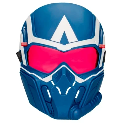 Abbildung von Marvel Captain America Brave New World Flight Vision Maske, Scheune, Ansigtsmaske, 5 År, Film