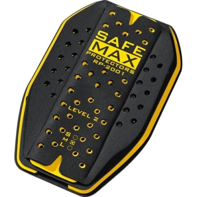 Abbildung von Safe Max RP 2001 Rückenprotektor Einsatz, 4 lagig, Schutzkl.2 gelb S