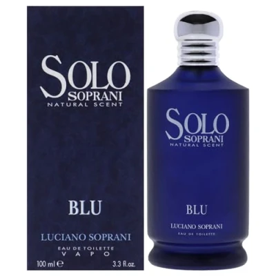 Abbildung von Luciano Soprani Solo Blu for Men 3.3 oz EDT Spray