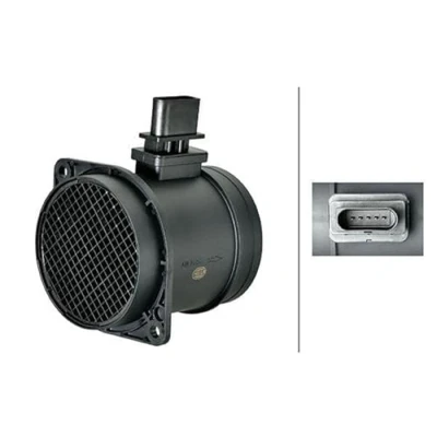 Abbildung von HELLA 8ET 358 166 551 Luftmassenmesser VOLKSWAGEN: Passat B6 Variant, Touareg I, CC, AUDI: Q7, TT Coupe, SKODA: Superb II Kombi