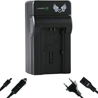 Abbildung von SK Akku Ladegerät für Canon BP 709 718 727 745 passend zu Legria HF M52 M56 M506 R36 R38 R86 R66 R88 R306 R806 R606 und weitere
