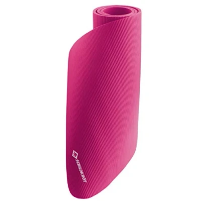 Abbildung von Schildkröt Fitnessmatte 10 mm, Pink, mit Tragegurt, 960070, 185x 61cm