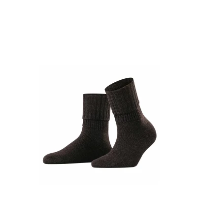 Abbildung von Falke Striggings RIB BOOT SOCK WARM Socken, Damen, Größe: 39 42, Anthra.mel