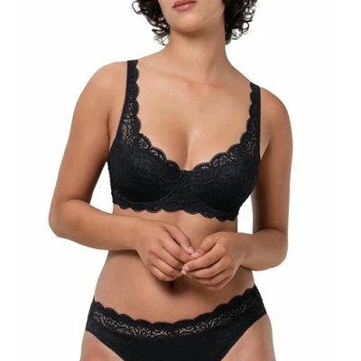 Abbildung von Triumph Damen Amourette 300 WHP Full Cup BH, Schwarz, Gr. 70A (Brand size: 32A)
