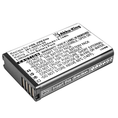 Abbildung von Akku King kompatibel mit Garmin 010 11599 00, 11654 03 Li Ion 2200mAh für Virb, Virb Elite, Elite Action HD Camera 1.4, E1GR, E1GRVI