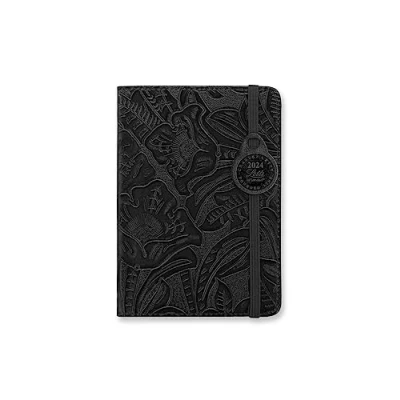 Abbildung von Letts of London Baroque A6 Woche auf 2 Seiten mehrsprachig Black 2024