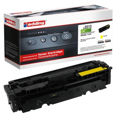 Abbildung von edding Toner EDD 2213 gelb kompatibel zu HP 415A (W2032A)