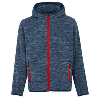 Abbildung von McKINLEY Kinder Choco III Fleecejacke, Melange/Blue Petrol, 152