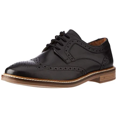 Abbildung von Hush Puppies Herren Bryson Oxford, Gr. 42 EU, Schwarz (Schwarz)