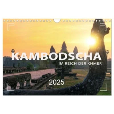 Abbildung von KAMBODSCHA Im Reich der Khmer (Wandkalender 2025 DIN A4 quer), CALVENDO Monatskalender
