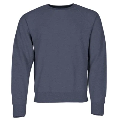 Abbildung von Fruit of the Loom Classic Raglan Sweat + GRATIS MyShirt Stoffbeutel, Farbe:Vintage Navy meliert Größe:S