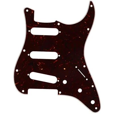 Abbildung von Fender® »MODERN STYLE STRATOCASTER® S/S/S PICKGUARD 11 HOLE« Schlagbrett für E Gitarre 4 lagig Finish: Tortoise