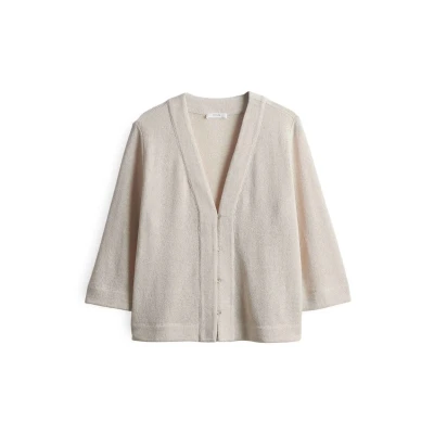 Abbildung von OPUS Strickjacke, Damen, Größe: 38, Natural glaze