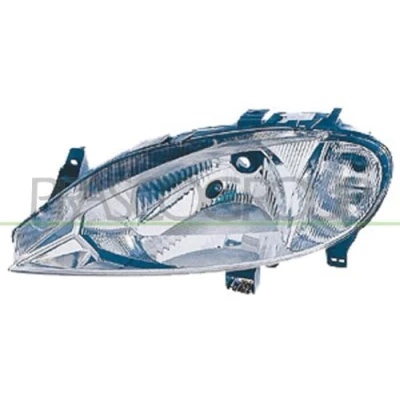 Abbildung von PRASCO RN0274604 Scheinwerfer links H4 weiß mit Blinklicht für Rechtsverkehr Lampenträger ohne Stellmotor LWR RENAULT: MEGANE 1