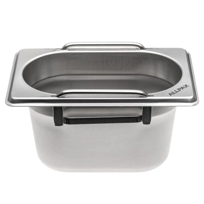 Abbildung von ALLPAX GN Behälter mit Griff 1/9 Höhe: 100 mm Edelstahl 1 l Füllmenge Gastronorm kaufen