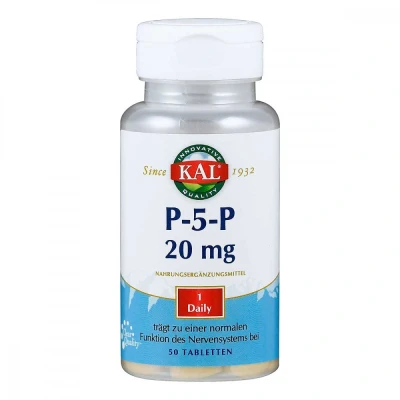 Abbildung von P 5 Pyridoxal phosphat 20 mg Tabletten