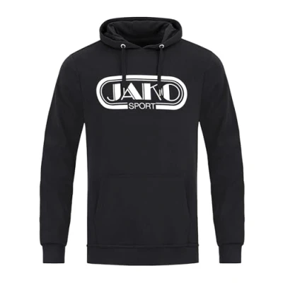 Abbildung von JAKO TEAM Kapuzenpullover, Herren, Größe: Large, Schwarz