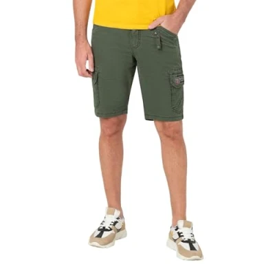 Abbildung von Timezone Cargo Regular MID Waist Shorts, Herren, Größe: W30, Grün