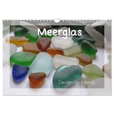 Abbildung von Meerglas Juwelen der Meeres (Wandkalender 2025 DIN A4 quer), CALVENDO Monatskalender