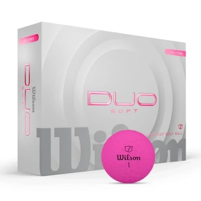 Abbildung von Wilson Golfbälle Duo Soft Rosa