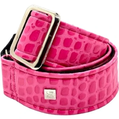 Abbildung von GET&#039;M Gitarrengurt Aussie Gator Bubble Pink 2&quot; Guitar Strap