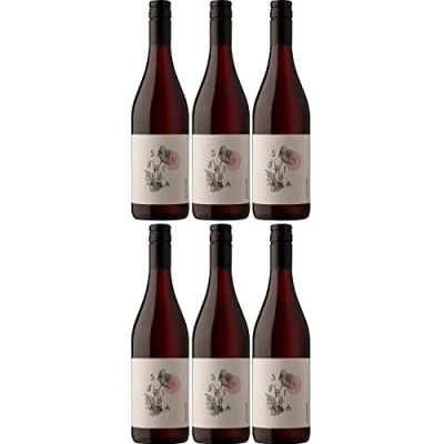 Abbildung von Cramele Recas Sanziana Pinot Noir Rotwein Wein Trocken Rumänien I Visando Paket (6 Flaschen)