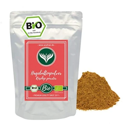 Abbildung von Azafran BIO Hagebuttenpulver, Hagebutte gemahlen 500g