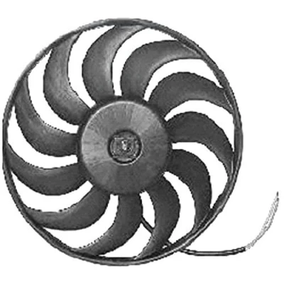 Abbildung von MAHLE ORIGINAL CFF 133 000S Lüfter 383 12 400 elektrisch ohne Kühlerlüfterrahmen (Zarge) AUDI: A6 C6 Limousine, Avant, Allroad