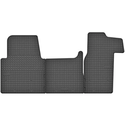 Abbildung von Gummimatten Gummi Fußmatten Satz für Opel Movano B/Nissan NV400 / Renault Master III (ab 2010) Passgenau