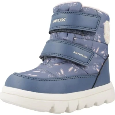 Abbildung von Geox Willaboom Snowboot/Winterstiefel für Kinder, Größe: 21, Blue Schuhe