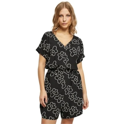 Abbildung von Urban Classics Jumpsuit, Damen, Größe: 4XL, Blackflower